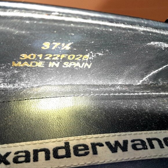 Alexander Wang Black Platform Loafers - Picture 10 of 10